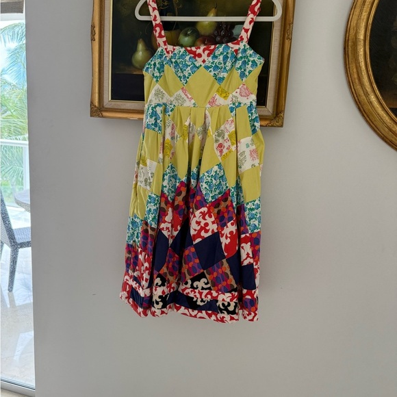 Maeve Multicolor Floral Patchwork Dress - Picture 10 of 10